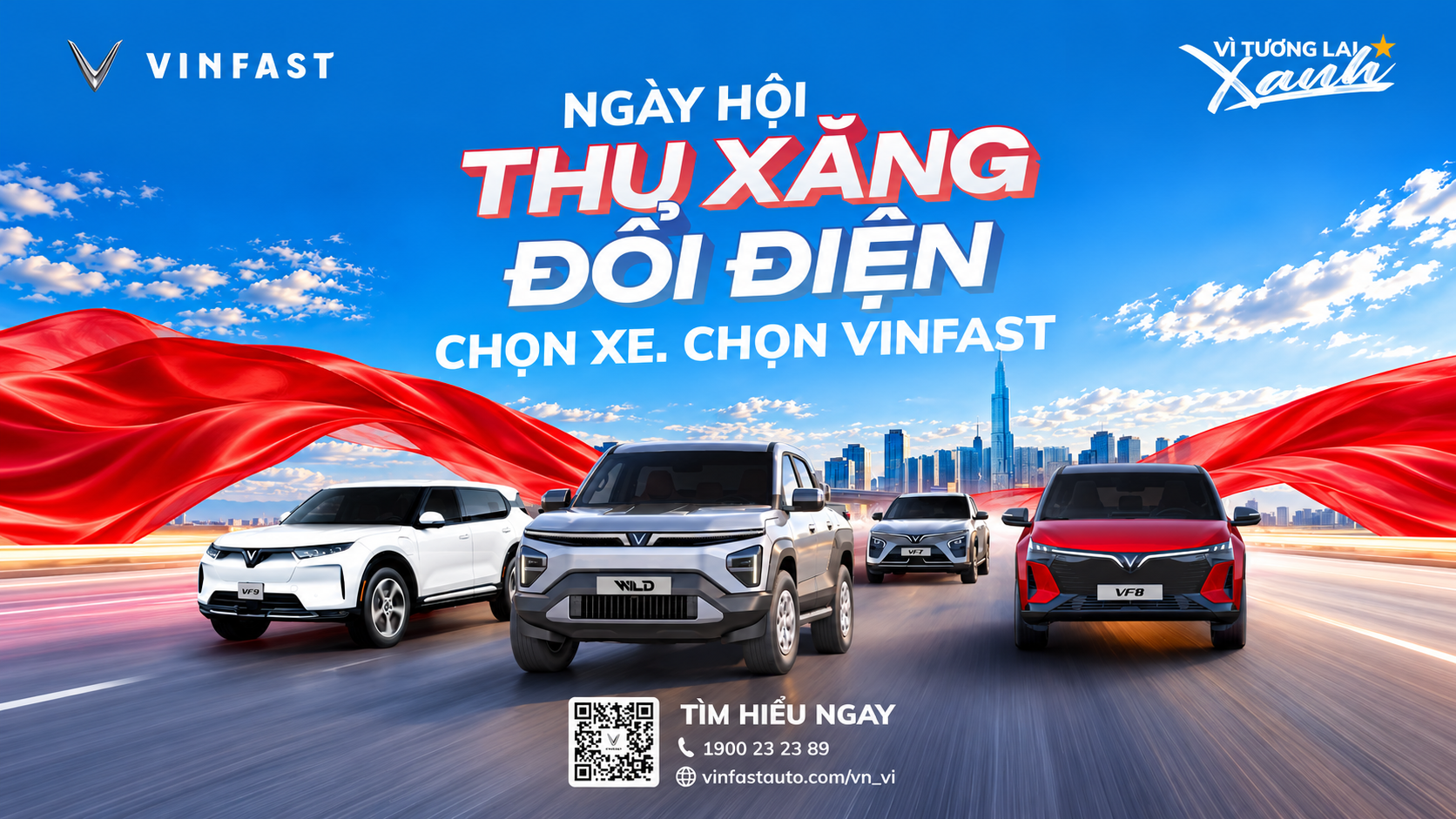 VinFast triển khai chuỗi 880 sự kiện Thu xăng đổi điện tại 88 trung tâm thương mại Vincom